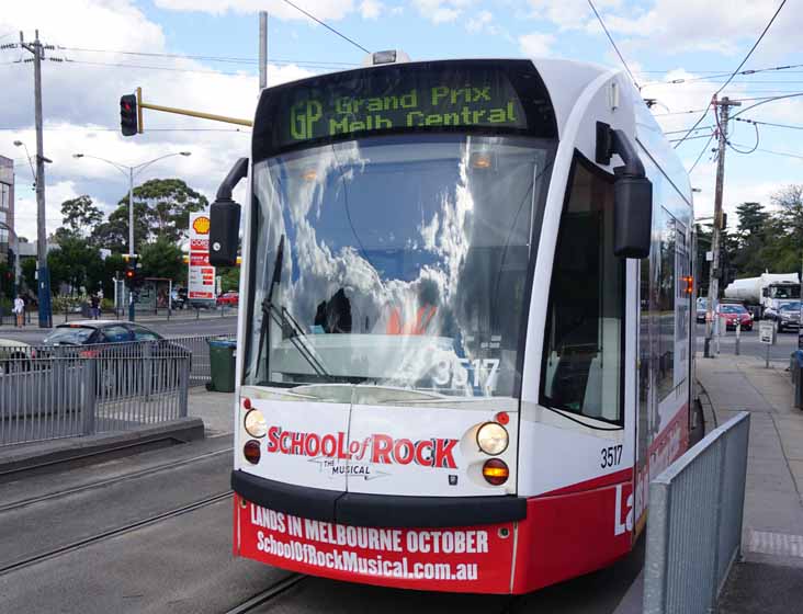 Yarra Trams Combino 3517 School of Rock